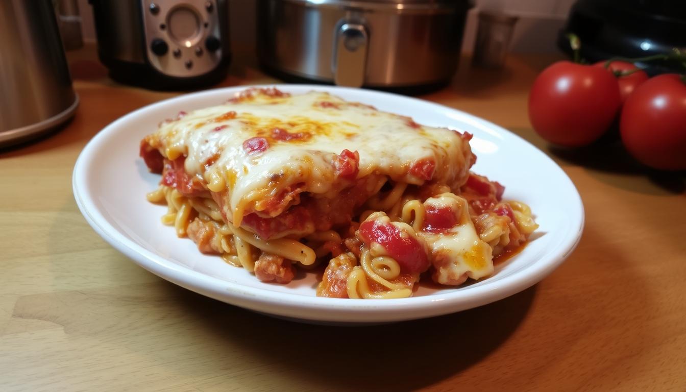 CROCKPOT LASAGNA