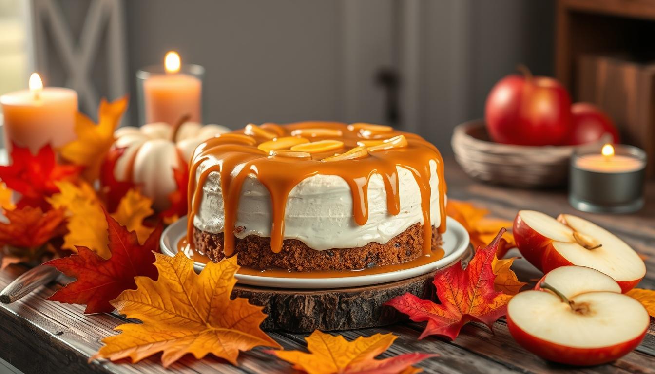 Caramel Apple Spice Cake