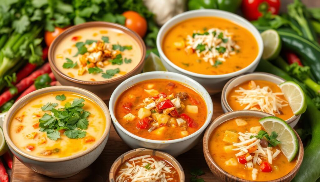 Chicken Taco Soup Variations