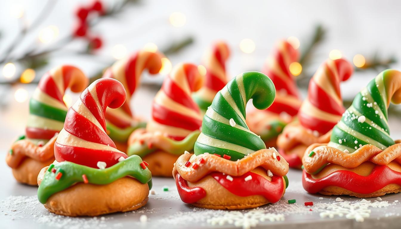 Elf Hats Holiday Treats