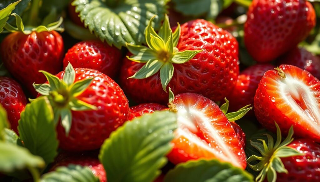 Fresh strawberries