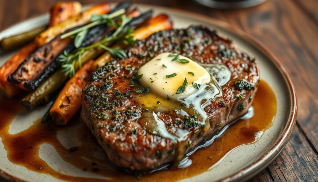 Herb-Crusted Sirloin Steak