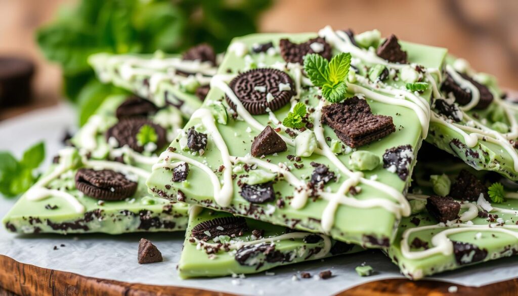 Mint Oreo Bark