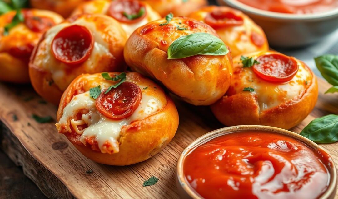 Pepperoni Pizza Bombs