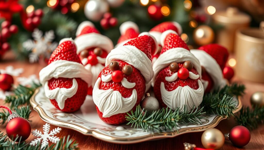 Strawberry Santa Treats