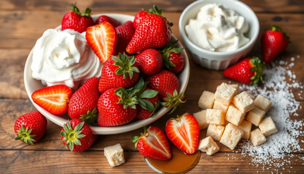 Strawberry Shortcake Dip Ingredients