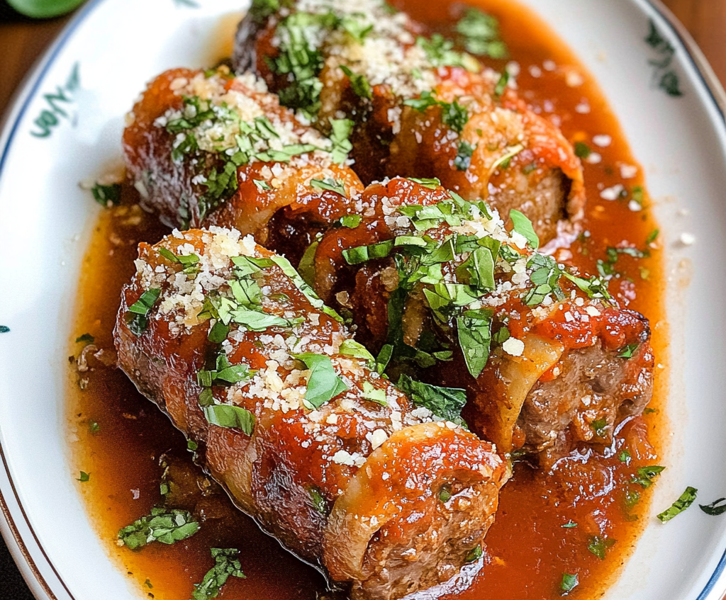 Italian Beef Braciole