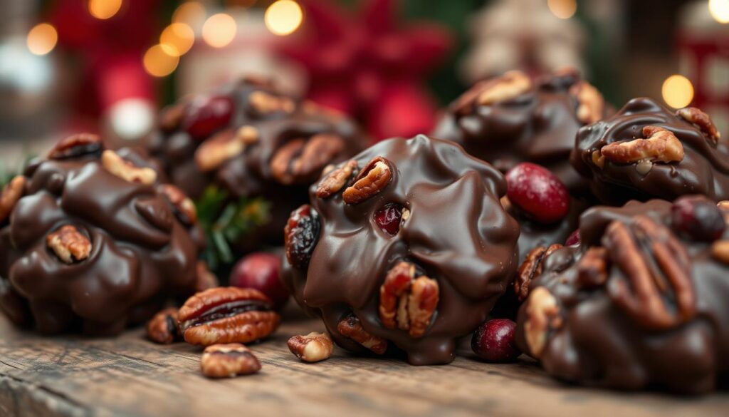 chocolate clusters