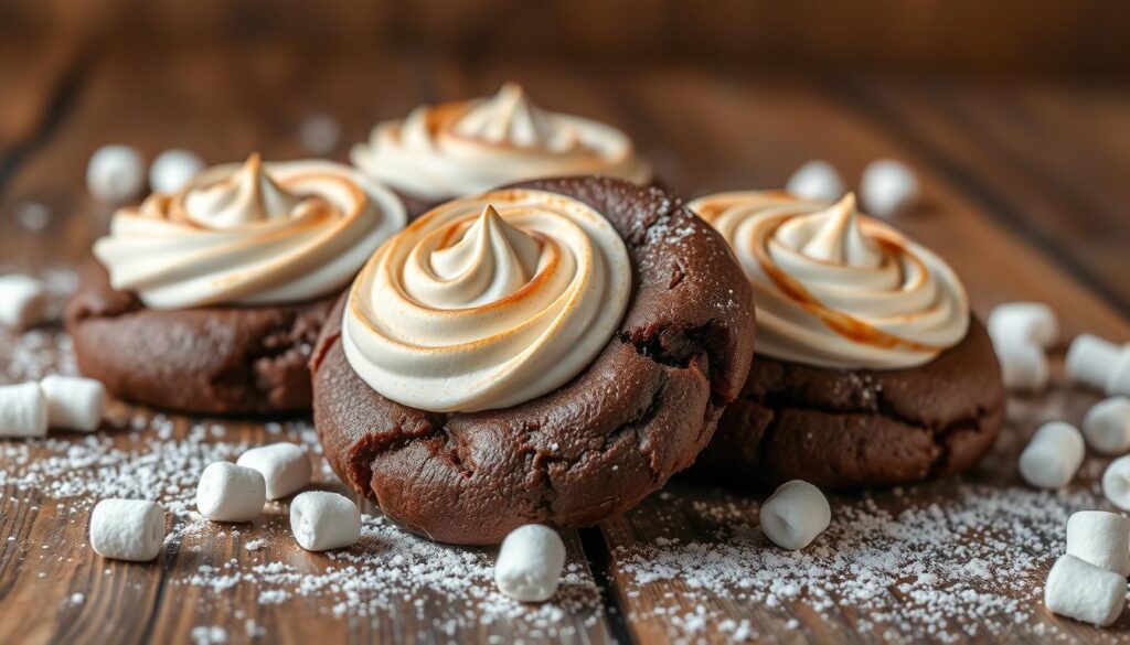 chocolate marshmallow cookies