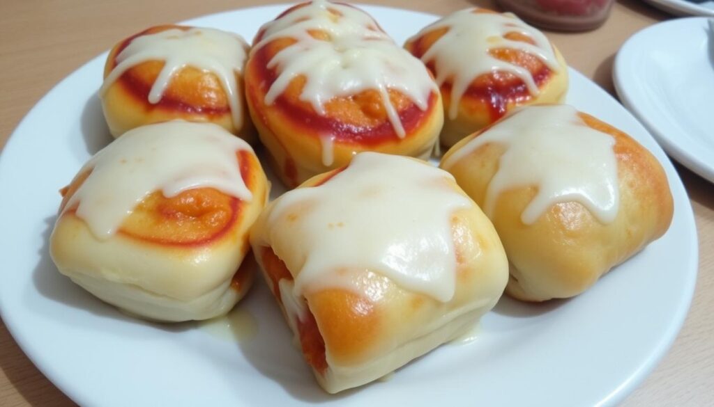 Cheesy Pepperoni Rolls