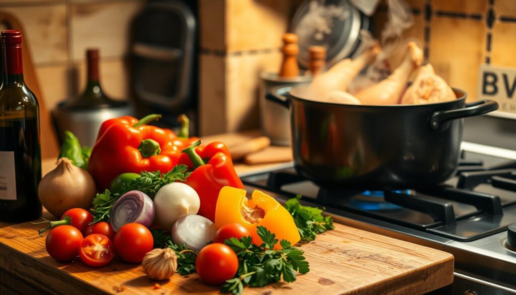 Italian Hunter's Stew Preparation