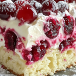 Cranberry Poke Cake