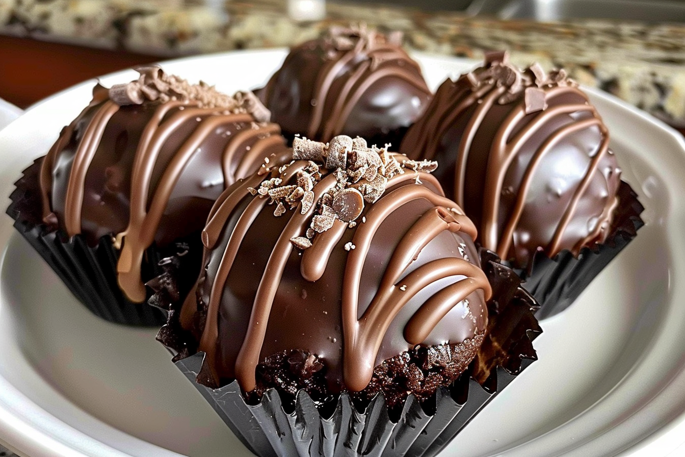 Homemade Brownie Bombs