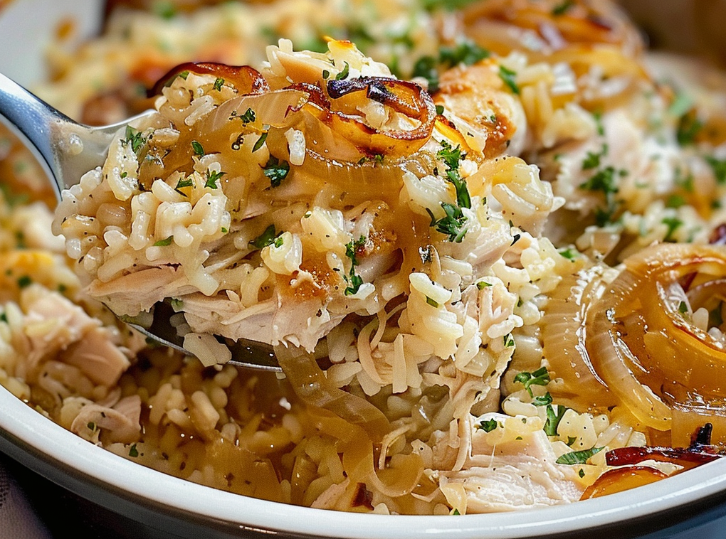 crockpot french onion-chicken