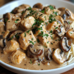 Chicken Mushroom Stroganoff