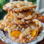 Peach Cobbler Cookies