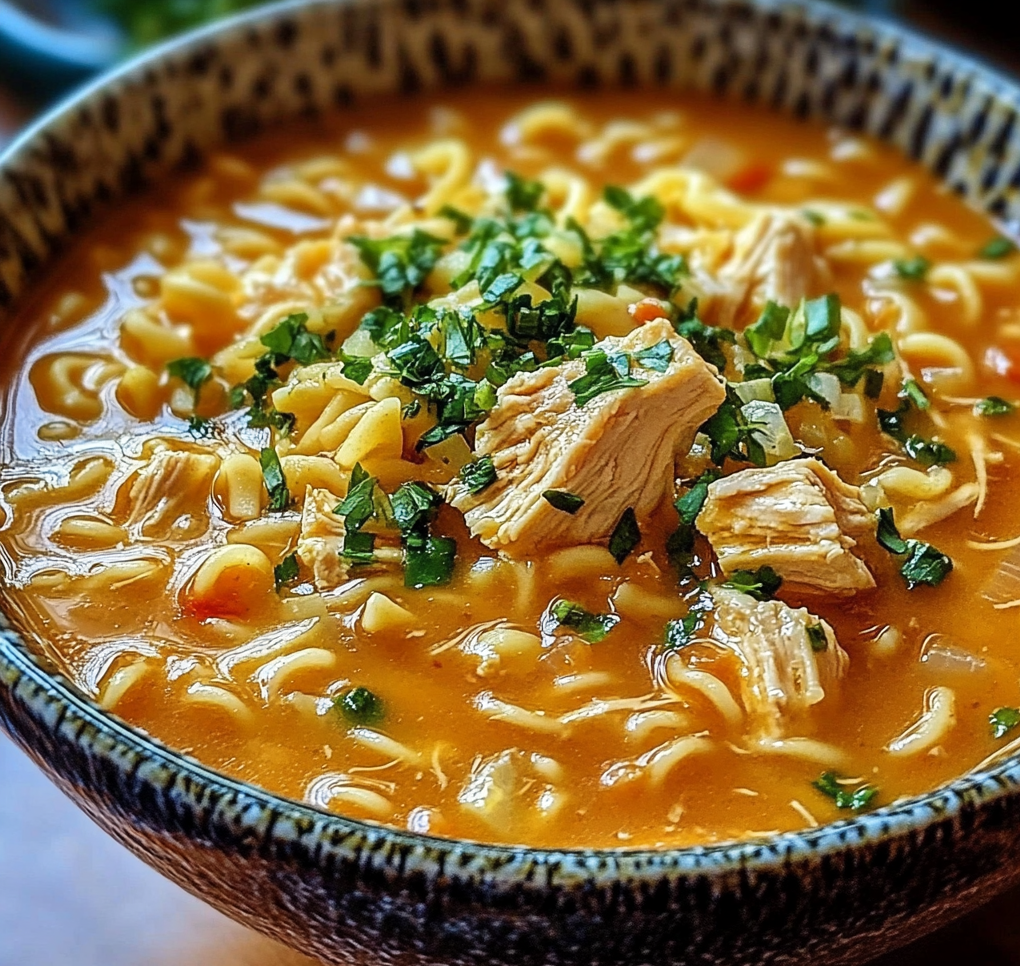 Crack Chicken Noodle Soup