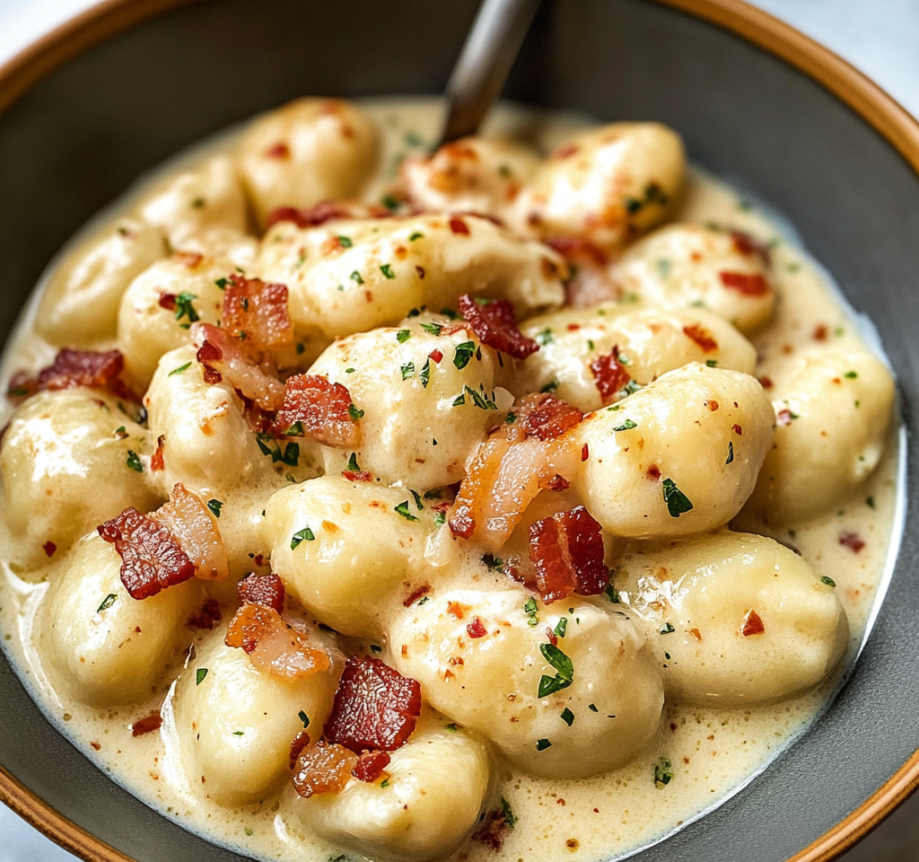 Chicken Bacon Gnocchi