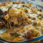 Philly Cheese Steak Casserole