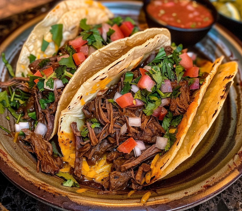 Barbacoa Beef Tacos