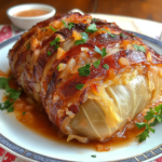 Sauerkraut Cabbage Rolls