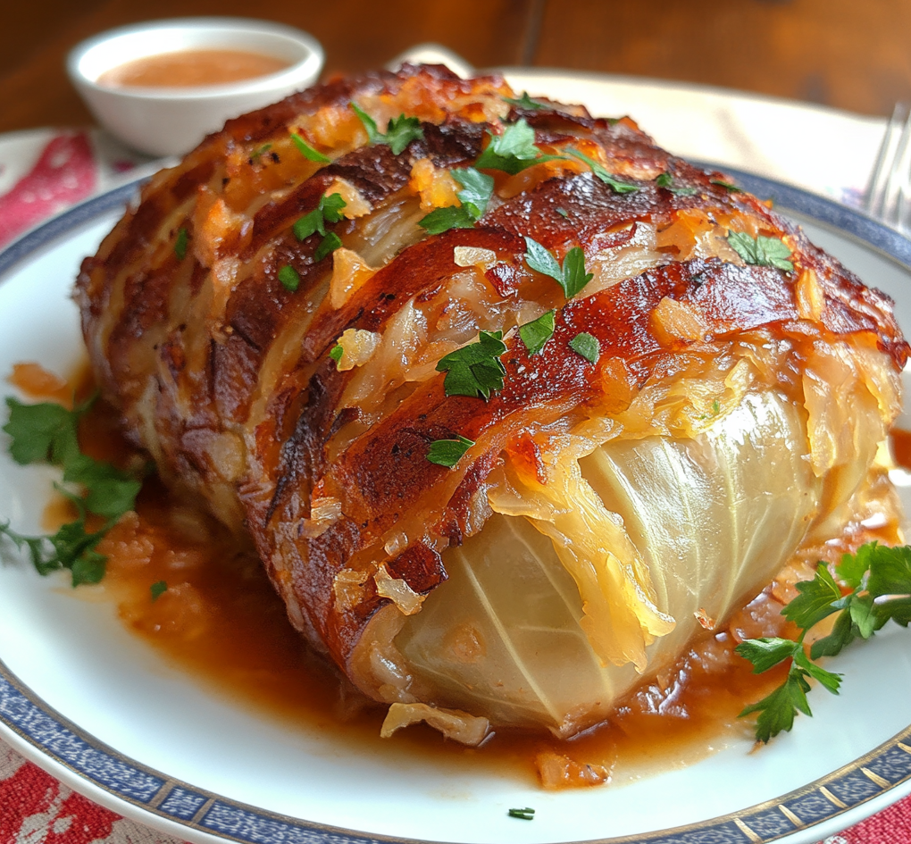 Sauerkraut Cabbage Rolls