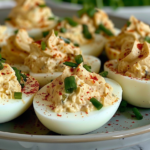 Tuna Stuffed Deviled Eggs