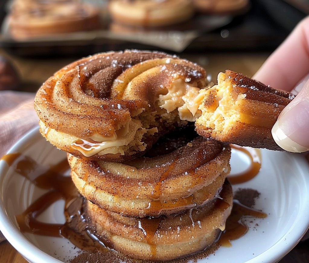 Churro Cheesecake Cookies