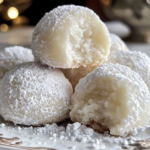 Milk Snowball Cookies