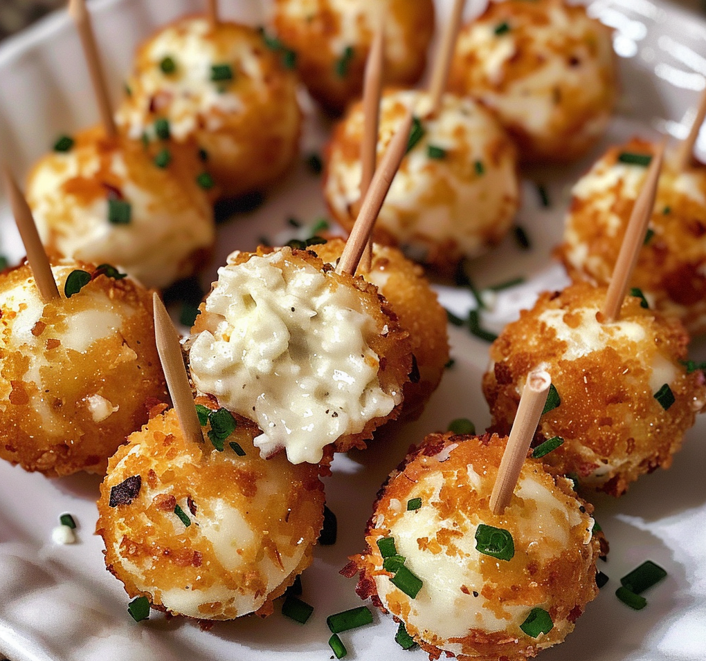 Mini Cheese Ball Bites