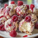 Raspberry Cream Cheese Bites