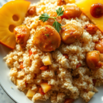 Sweet and Savory Pineapple Chicken and Rice