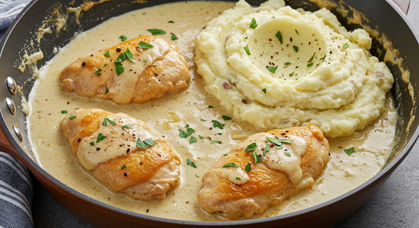 Creamy Garlic Chicken