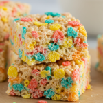 Rainbow Rice Krispie Treats