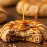 Caramel cheesecake cookies