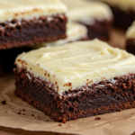 Brownies with Cream Cheese Frosting