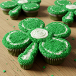 Green Velvet Cupcake Shamrocks