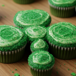 Green Velvet Cupcake Shamrocks