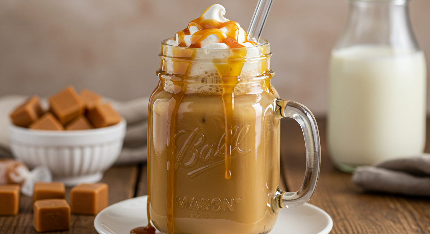 Iced Caramel Latte