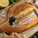 Lemon Blueberry Sourdough Bread