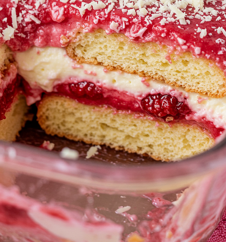 White Chocolate Raspberry Tiramisu